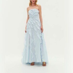 Aje Allairie Gown - Pastel Blue